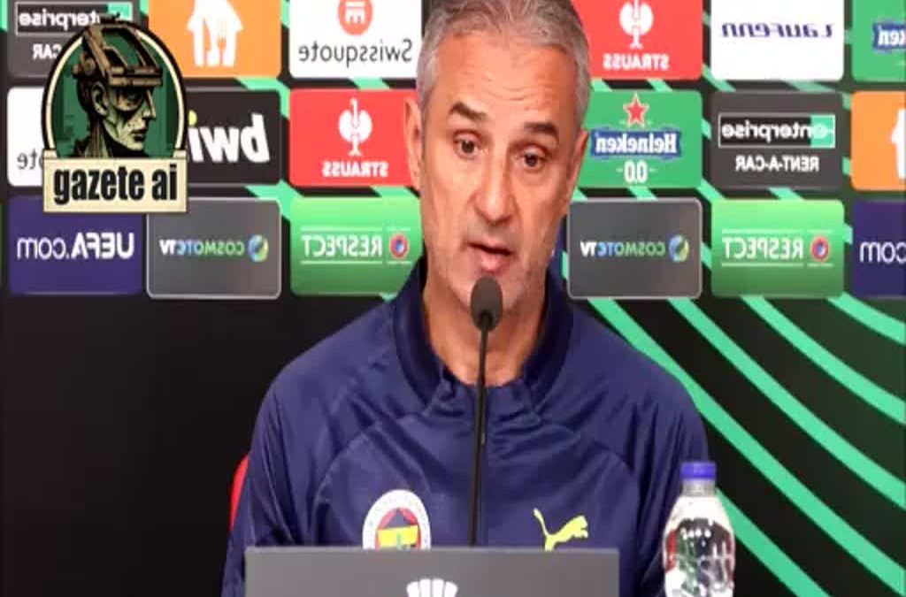 Fenerbahçe Teknik Direktörü İsmail Kartal: “Turu Geçebileceğimize İnanıyorum”