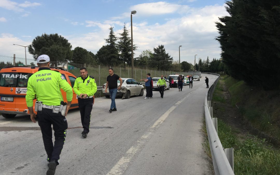 TEM Otoyolu’nda Zincirleme Kaza: 6 Yaralı