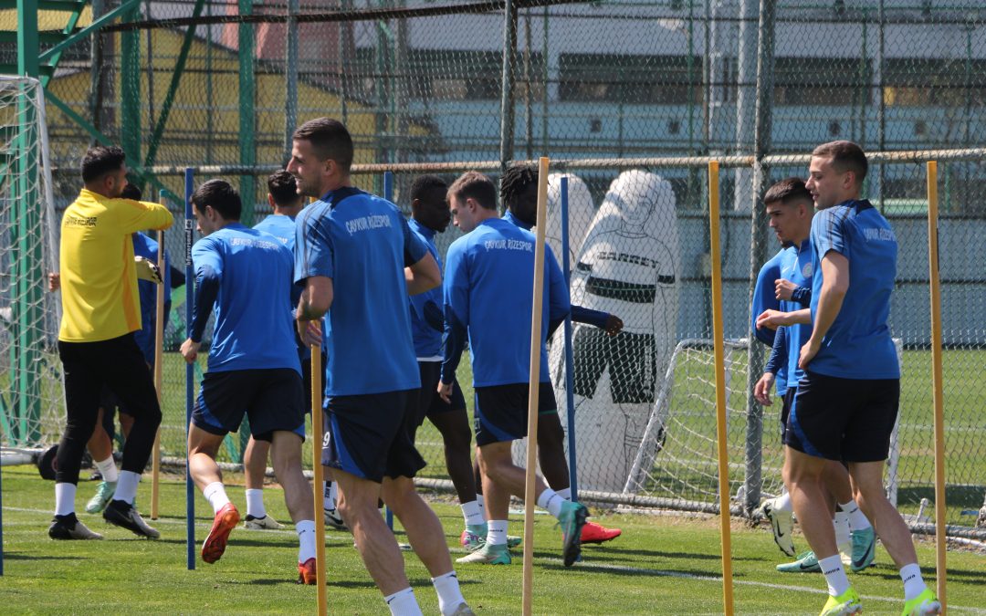 Çaykur Rizespor, Antalyaspor maçı hazırlıklarını sürdürdü