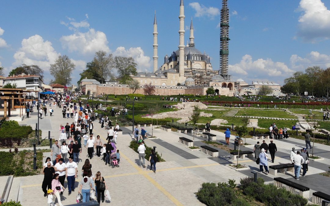 Edirne’de Ramazan Bayramı Tatili Turist Akınına Uğradı