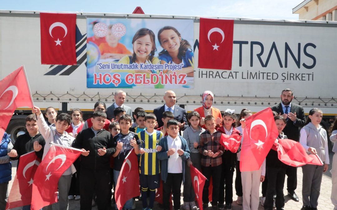 Ağrı ve Hatay arasında kurulan kardeşlik köprüsüyle depremzede çocuklar 23 Nisan’da unutulmayacak