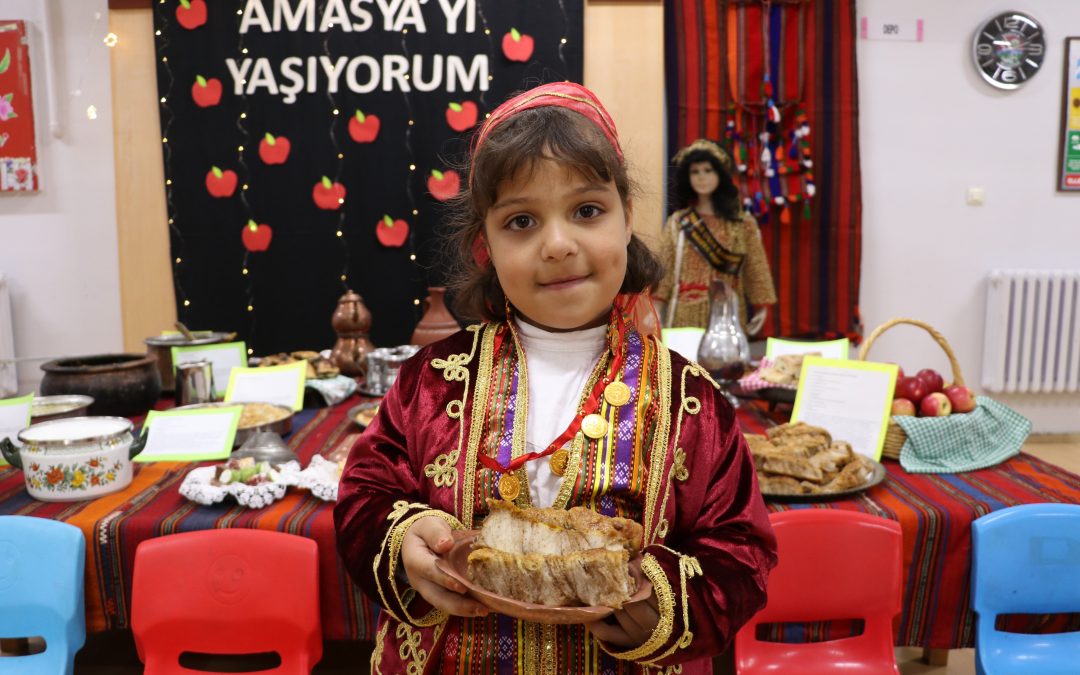 Anaokulunda Amasya’nın Lezzetleri Sergilendi