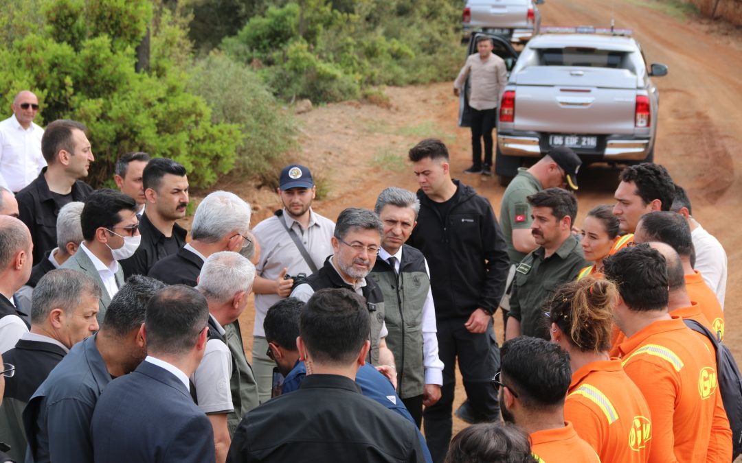 Antalya’da Orman Yangınlarıyla Mücadele Tatbikatı Gerçekleştirildi