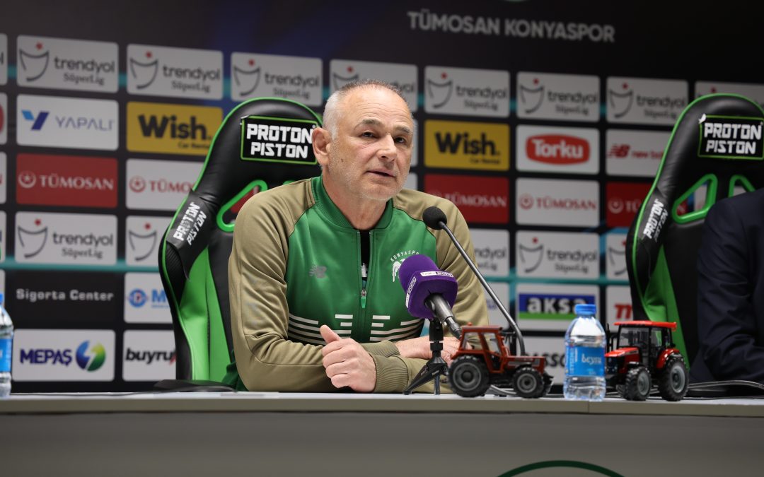 Konyaspor Teknik Direktörü Omerovic: “Alanyaspor bugün bizden daha iyi oynadı, galibiyeti hak etti”