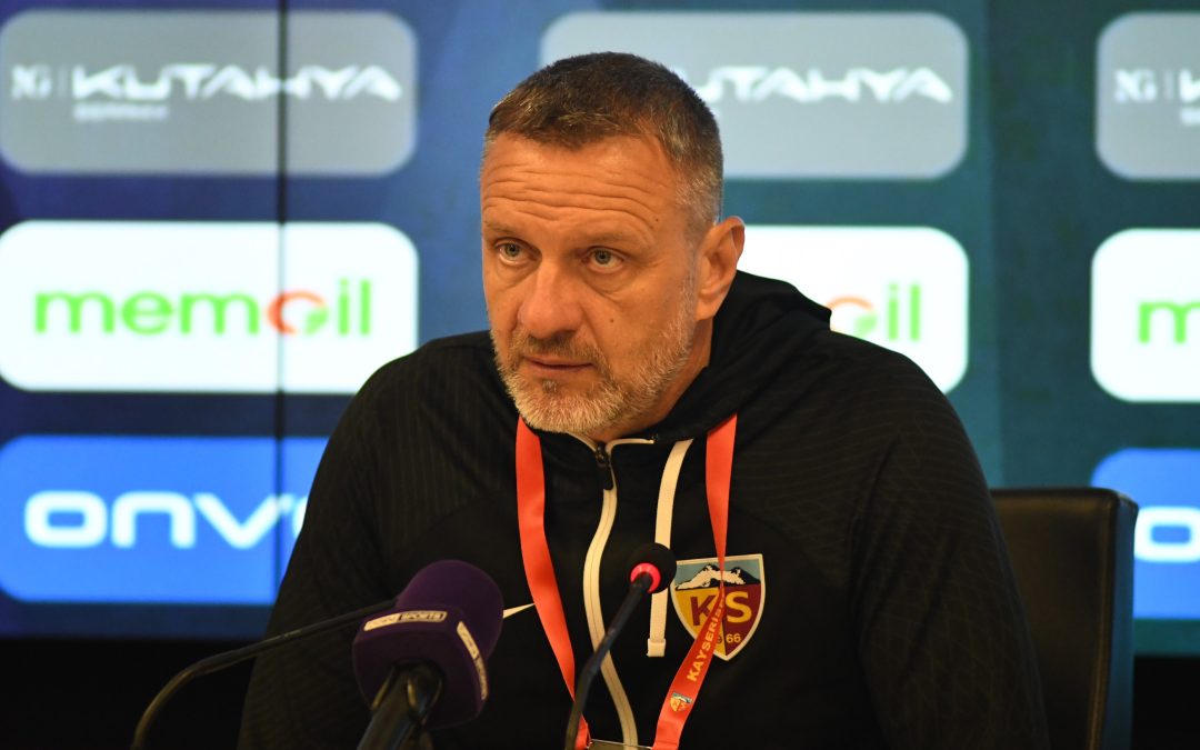 Kayserispor Teknik Sorumlusu Hari Vukas: “Trabzonspor maçında istediğimiz sonucu elde edemedik”