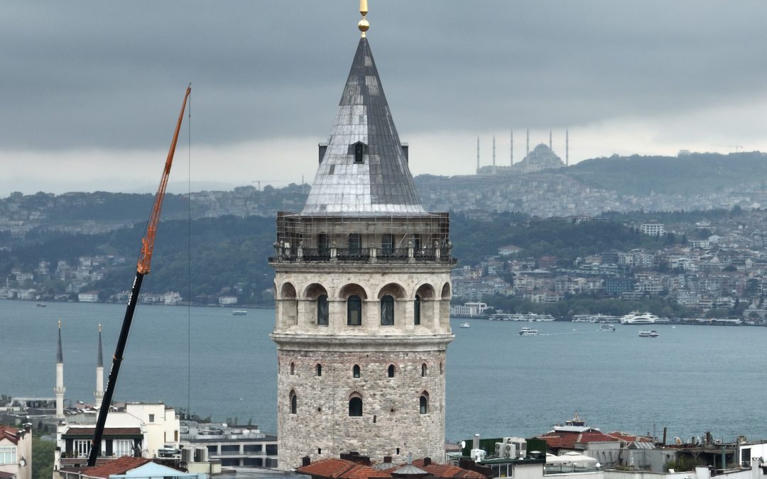 Galata Kulesi Restorasyonunda Son Durum