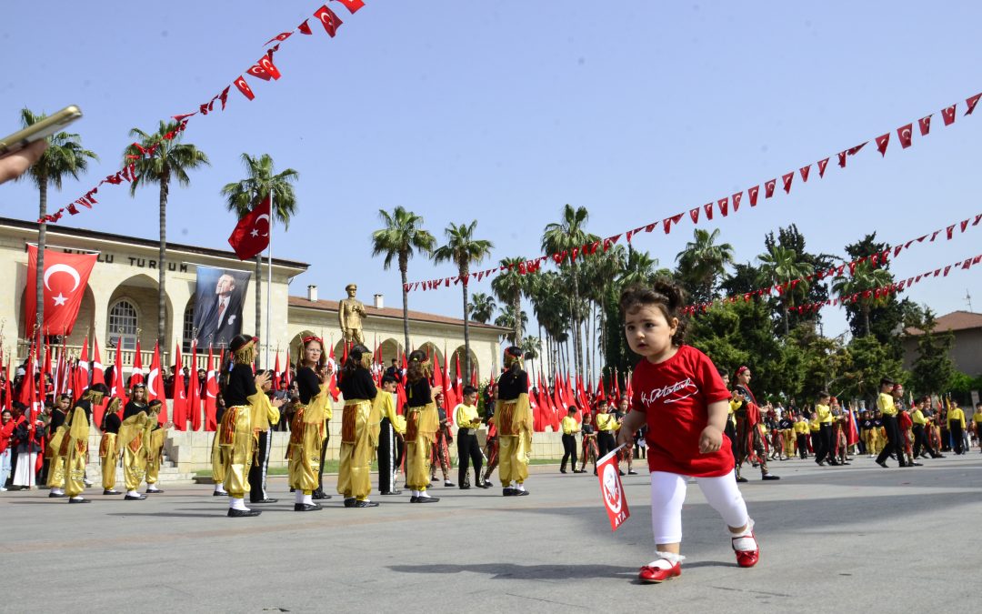 Mersin’de 23 Nisan Ulusal Egemenlik ve Çocuk Bayramı Coşkuyla Kutlandı