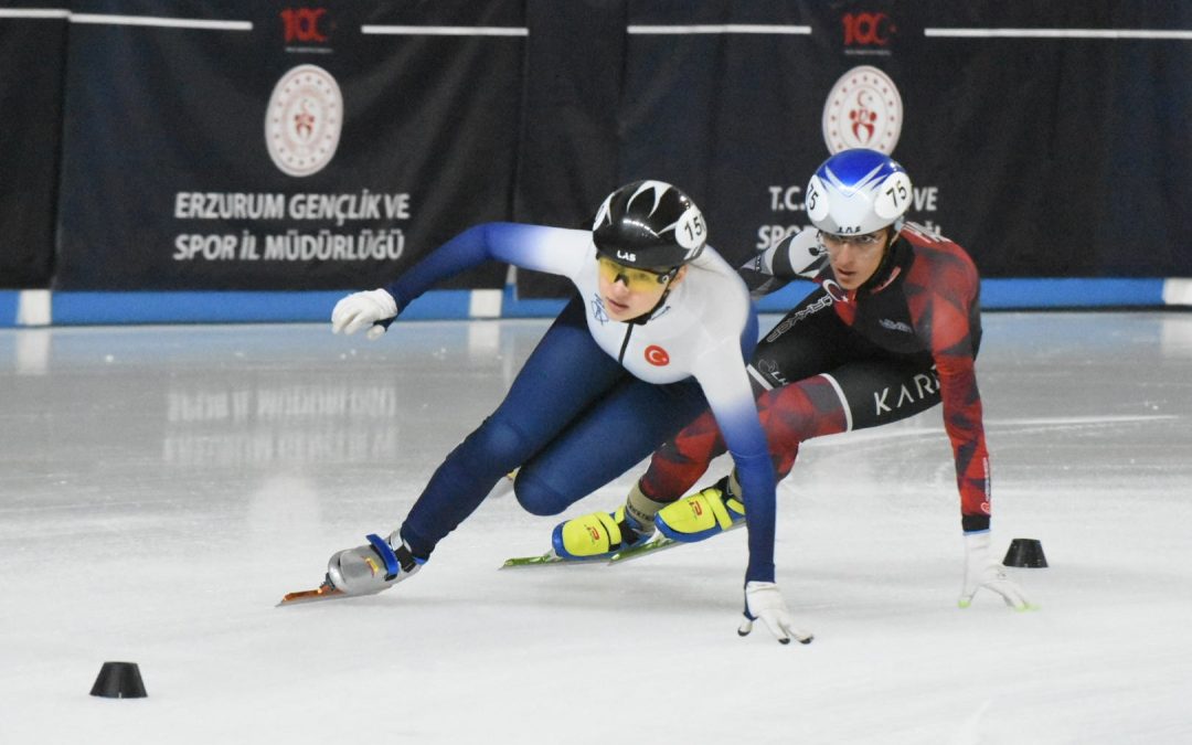 Short Track Türkiye Şampiyonası Erzurum’da Başladı