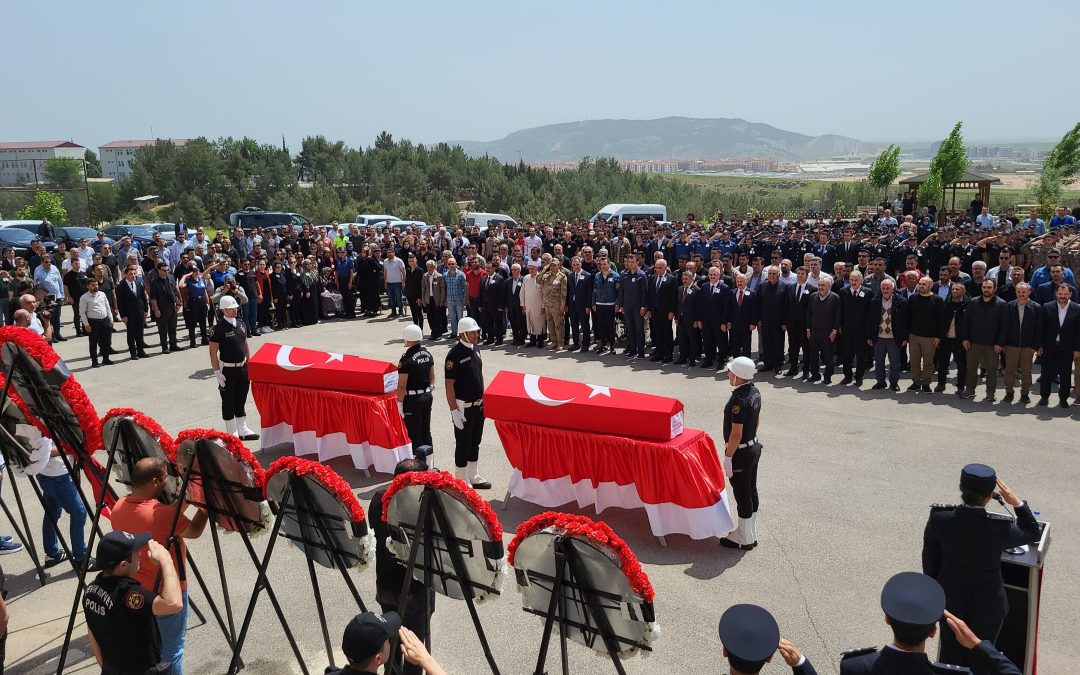 Adıyaman’da Şehit Polisler İçin Tören Düzenlendi