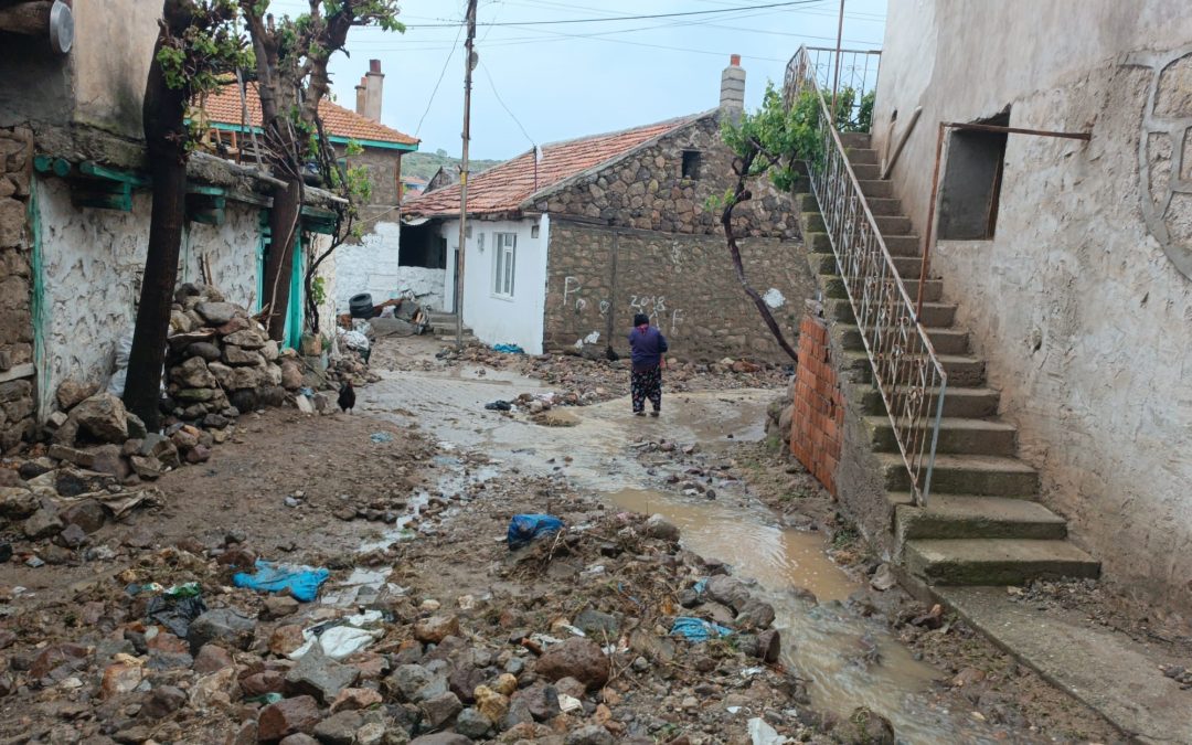 Şuhut Köyünde Yaşanan Sel Felaketi