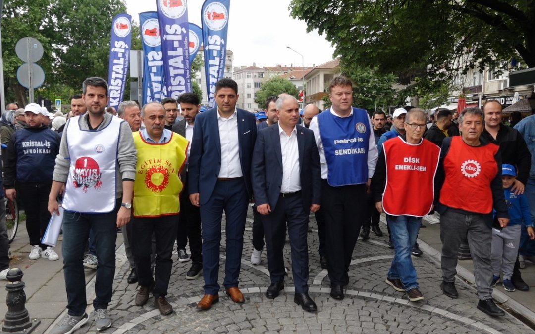 Kırklareli’nde 1 Mayıs Emek ve Dayanışma Günü Kutlamaları