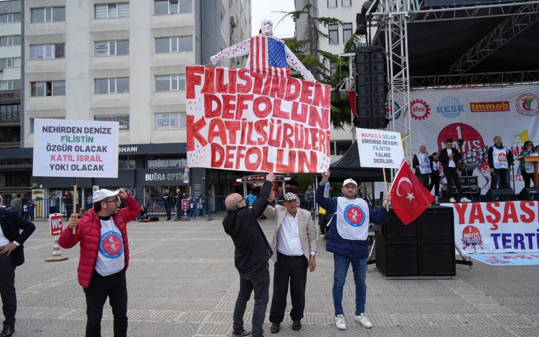 Samsun’da Renkli 1 Mayıs Kutlamaları