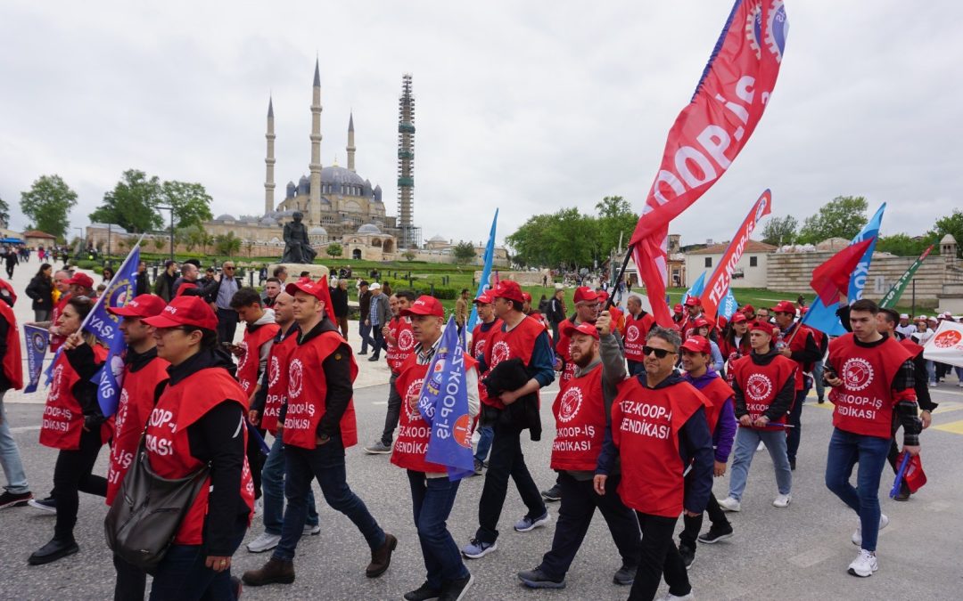 Edirne’de 1 Mayıs Emek ve Dayanışma Günü Coşkusu