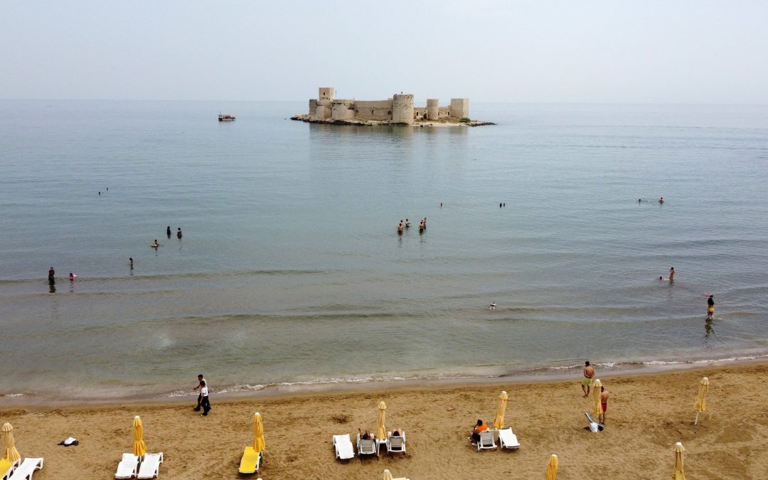 Kızkalesi’nde Sakinlik Sevenlerin Tercihi: Tatil Zamanı