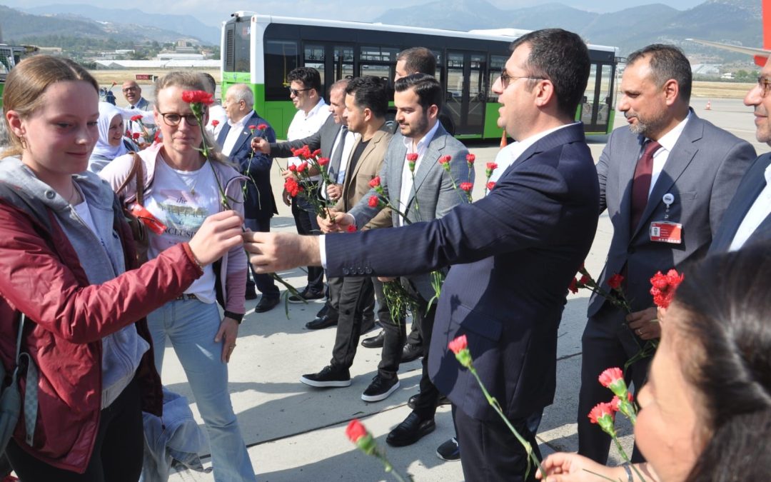 Corendon Airlines, Brüksel’den Gazipaşa-Alanya’ya İlk Uçuşunu Gerçekleştirdi