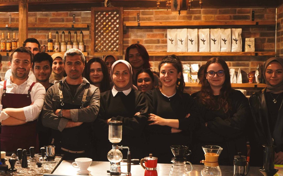 Geleceğin Baristaları ve Kahve Tutkunları KB’de Temel Barista Eğitimi Aldı