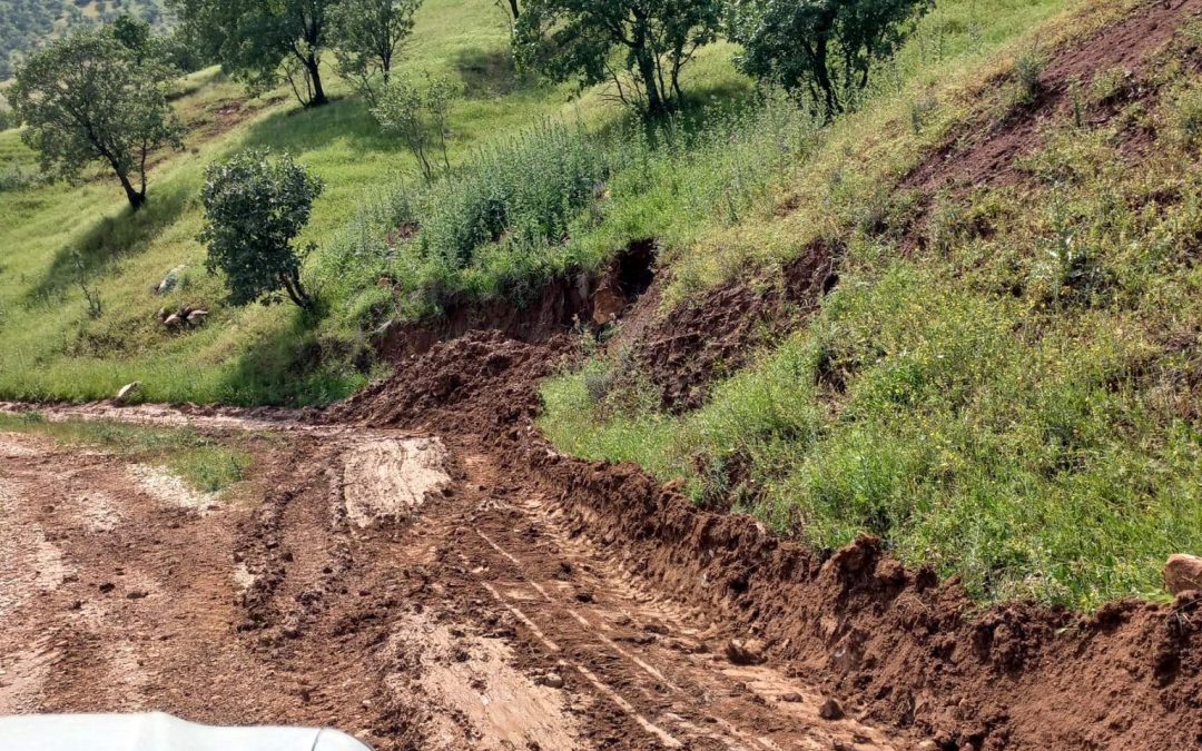 Siirt’te heyelan nedeniyle kapanan yollar ulaşıma açıldı