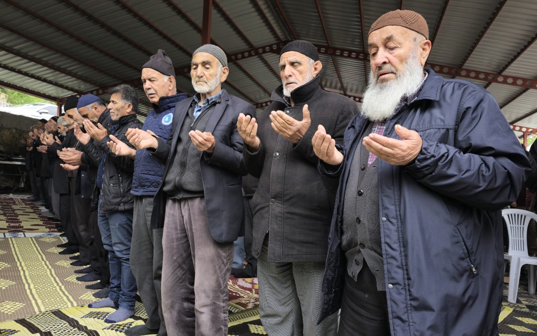 Tokat’ta yüksek kesimler karla kaplandı, yağmur duası yapıldı