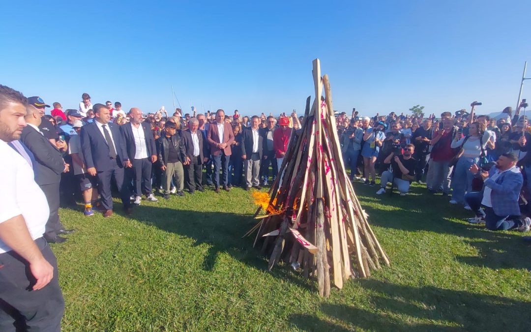 Tekirdağ’da Kakava Şenliği: Sokaklar doldu taştı