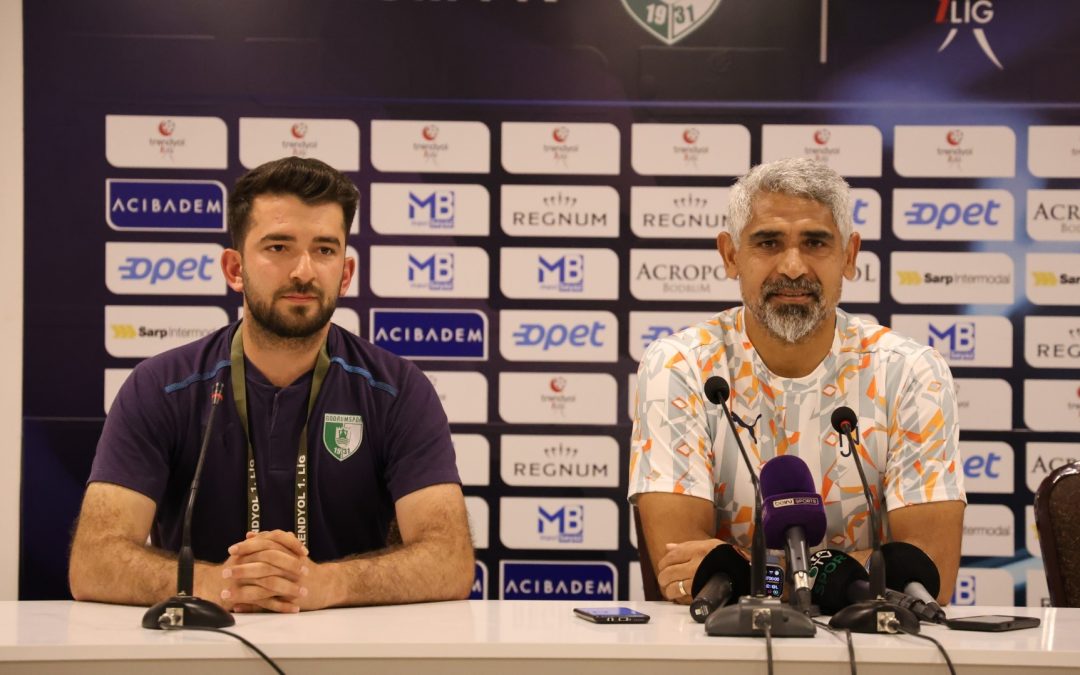 Bodrum FK Teknik Direktörü Taşdemir: “Play-off potasından çıkmayan bir takım olduk”