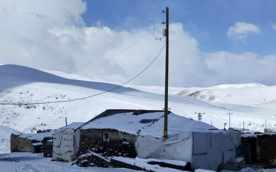 Ağrı’da Mayıs Ayında Beklenmedik Kar Yağışıyla Karşılaşıldı