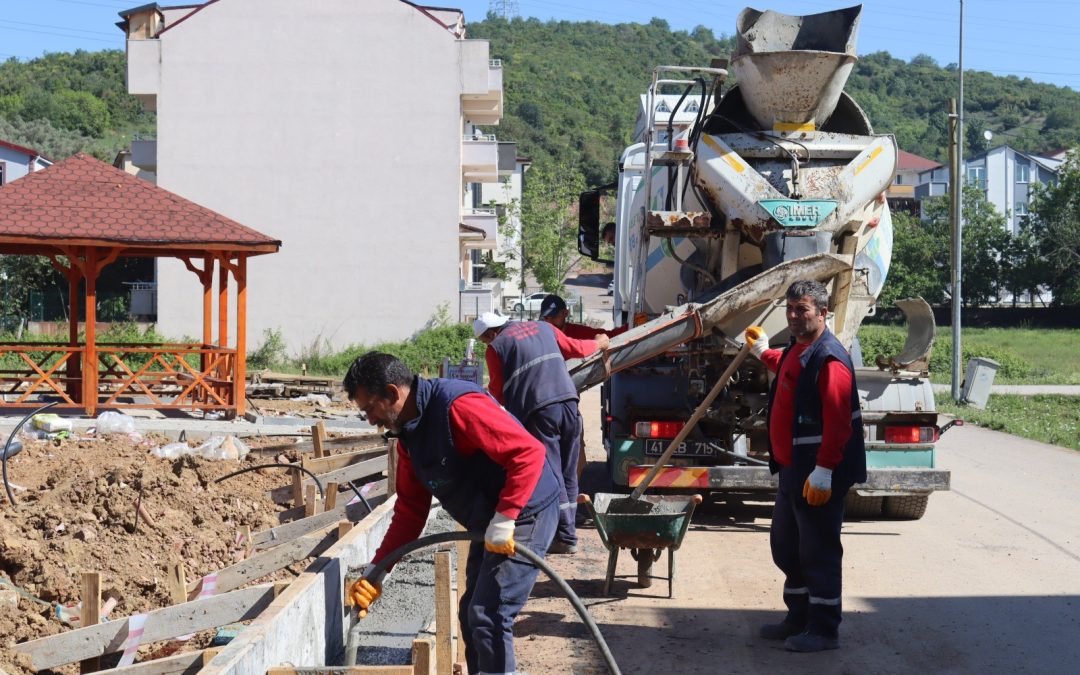 Alikahya’daki Park ve Oyun Alanı Yüzde 80 Tamamlandı