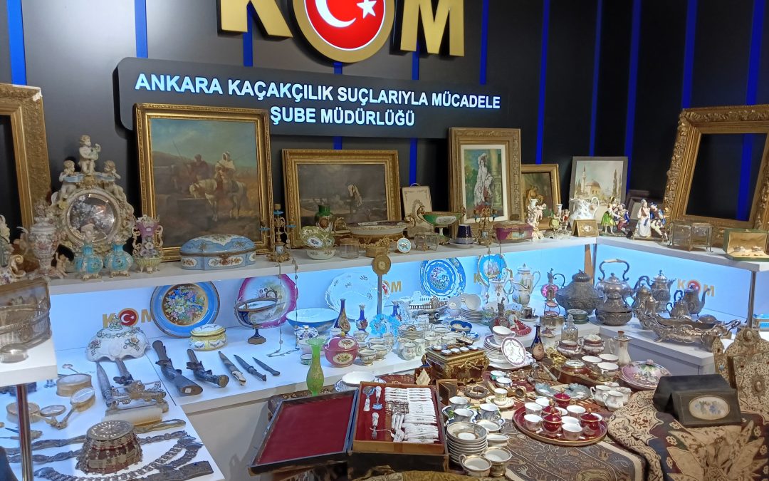 Ankara’da 50 milyon lira değerinde tarihi eser ele geçirildi